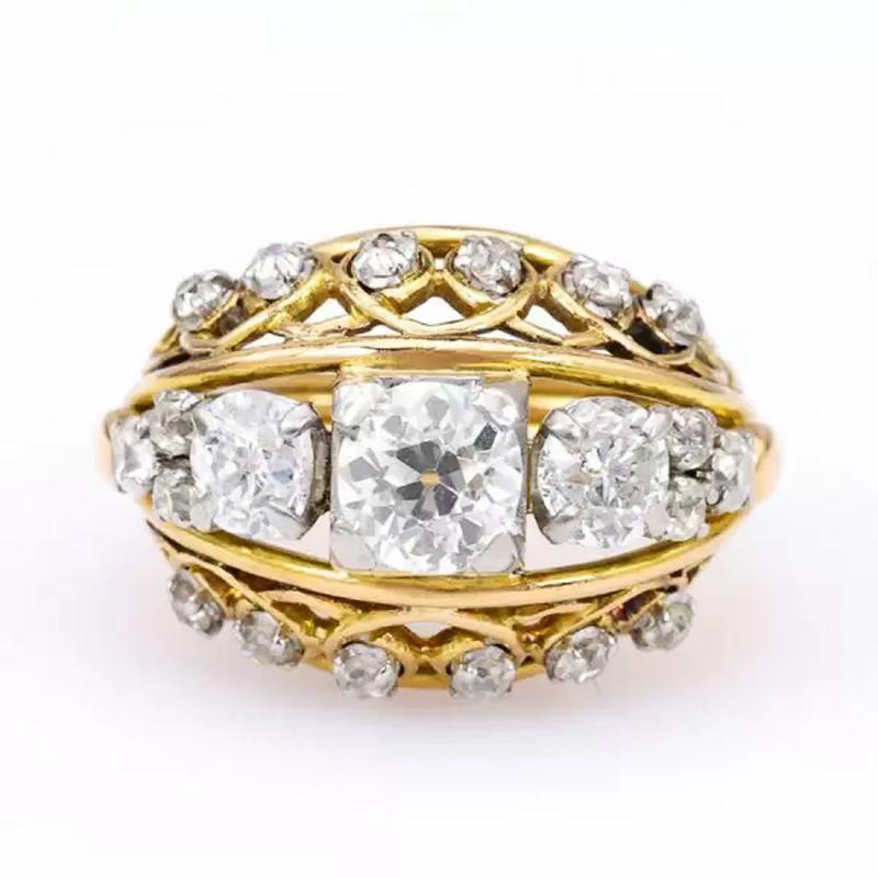 Huitan Stylish Brilliant Rings with Sparkling Cubic Zirconia Attractive Luxury Engagement Accessories for Women Fashion Zircon 6
Huitan Stylish Brilliant Rings with Sparkling Cubic Zirconia Attractive Luxury Engagement Accessories for Women Fashion Zircon 6