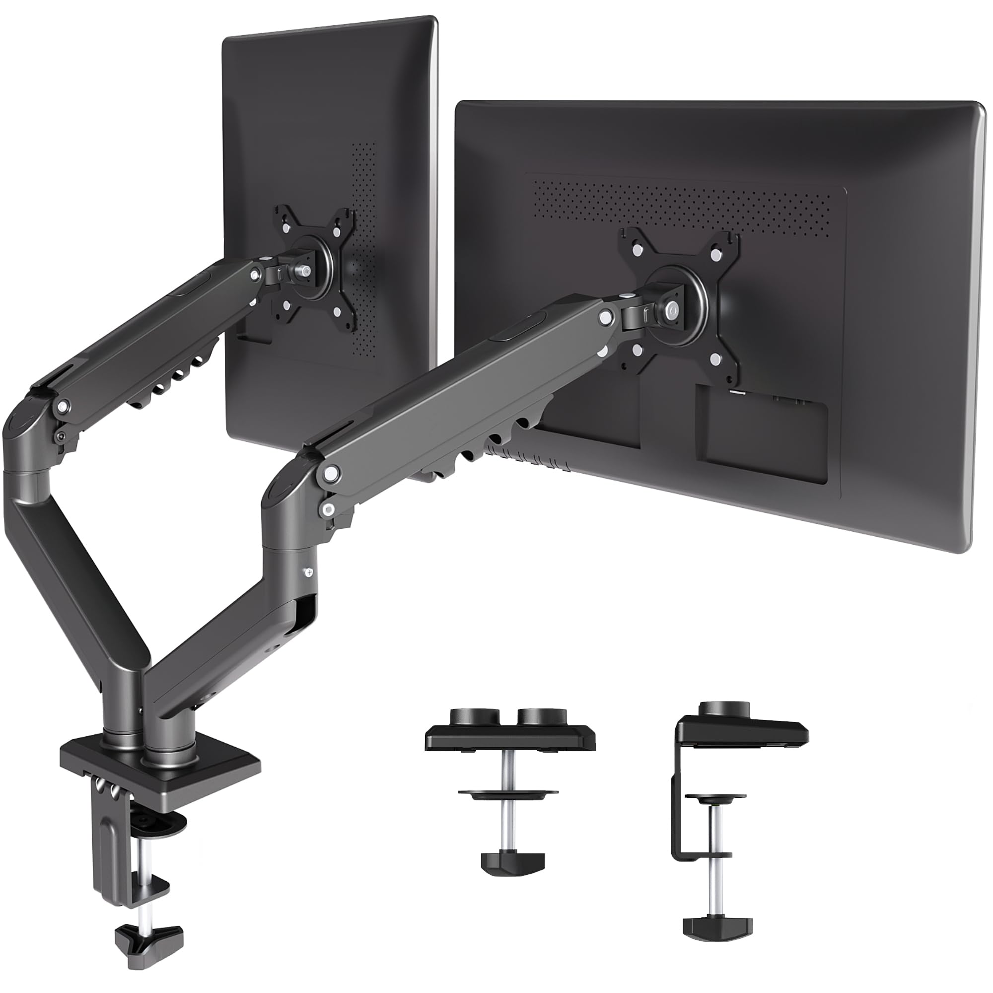 Claiks Monitor 2 Gas LCD Display Compatible with Load Gas Pressure Cable Storage Arm, Screens, Pressure, Arm, 13-32 inches, Capacity 18kg, Type,
Claiks Monitor 2 Gas LCD Display Compatible with Load Gas Pressure Cable Storage Arm, Screens, Pressure, Arm, 13-32 inches, Capacity 18kg, Type,