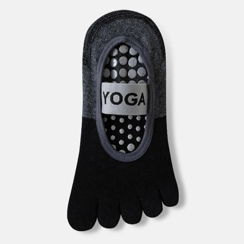 Five-Toe Design Women Pilates Yoga Socks Anti-Slip Cotton Yoga Socks Grip Socks Breathable Socks for Gym Fitness Running One Size чёрный
Five-Toe Design Women Pilates Yoga Socks Anti-Slip Cotton Yoga Socks Grip Socks Breathable Socks for Gym Fitness Running One Size чёрный