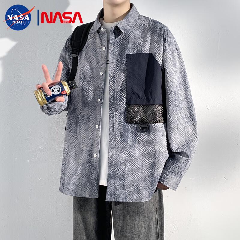 NASA NOAH Men s Autumn/Winter Shirt-Style Workwear Jacket 2XL
NASA NOAH Men s Autumn/Winter Shirt-Style Workwear Jacket 2XL