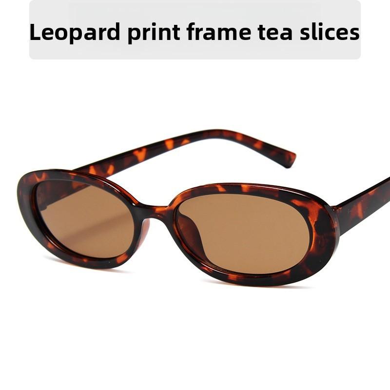 Fashion Oval Sun Glasses With Ac Lenses For Women And Men Stylish Uv Protection Leopard Print
Fashion Oval Sun Glasses With Ac Lenses For Women And Men Stylish Uv Protection Leopard Print