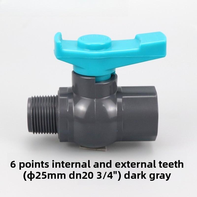 3/4 inch 1 inch PVC Ball Valve Female Thread to Male Thread Valve Garden Water Supply Switch Aquarium Fish Tank Water Controller
3/4 inch 1 inch PVC Ball Valve Female Thread to Male Thread Valve Garden Water Supply Switch Aquarium Fish Tank Water Controller