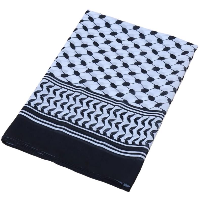 Breathable Arab Scarf Shawl Arab Culture Enthusiasts Middle East Headscarf Sunproof Kerchief for Woman Dustproof Tool 1 чорний
Breathable Arab Scarf Shawl Arab Culture Enthusiasts Middle East Headscarf Sunproof Kerchief for Woman Dustproof Tool 1 чорний