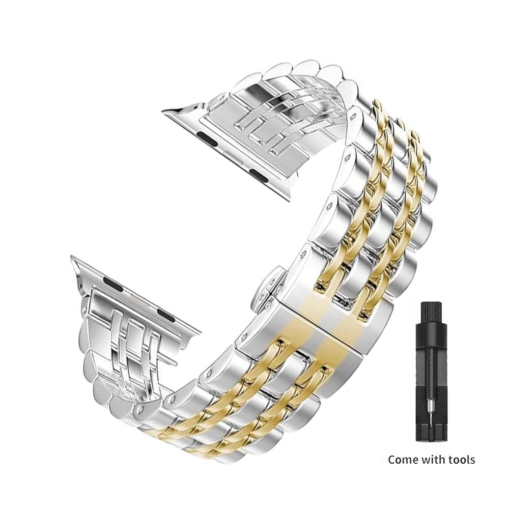 Ремінець із нержавіючої сталі для Apple Watch Ultra 2 49 мм 46 мм 41 мм 45 мм 38 мм 44 мм Металевий ремінець для IWatch Series 10 9 8 7 SE 6 5 4 3 38 40 41mm
Ремінець із нержавіючої сталі для Apple Watch Ultra 2 49 мм 46 мм 41 мм 45 мм 38 мм 44 мм Металевий ремінець для IWatch Series 10 9 8 7 SE 6 5 4 3 38 40 41mm