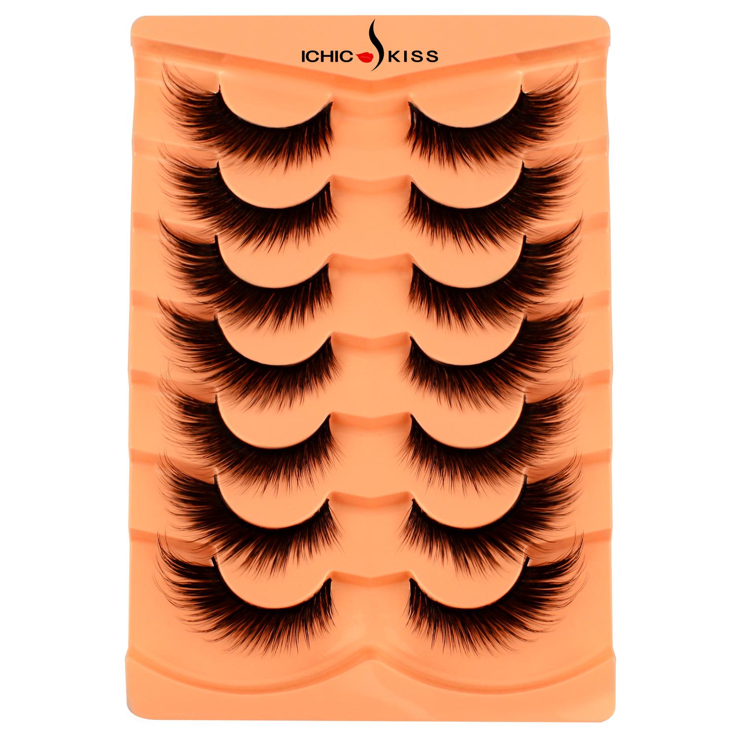 7 пар пушистых накладных ресниц, лисьи кошачьи ресницы, крылатые накладные ресницы с эффектом подводки для глаз, естественный вид, 6D шелковые ресницы CN
7 пар пушистых накладных ресниц, лисьи кошачьи ресницы, крылатые накладные ресницы с эффектом подводки для глаз, естественный вид, 6D шелковые ресницы CN