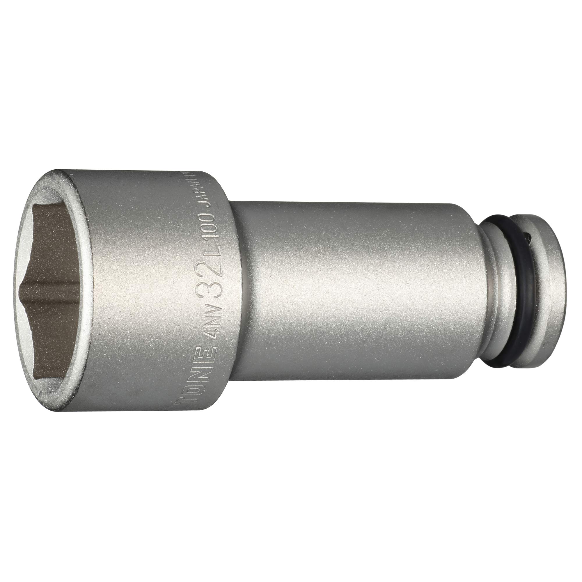 TONE impact socket Drive angle Width across flats 32mm Ultra-long HP4NV-32L100 12.7mm (1/2 )
TONE impact socket Drive angle Width across flats 32mm Ultra-long HP4NV-32L100 12.7mm (1/2 )