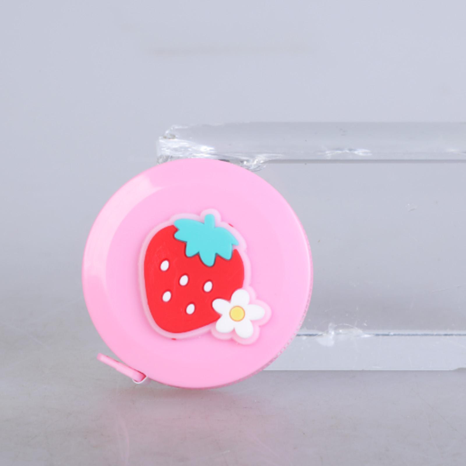 150cm Mini Retractable Tape Measure Cute Floral Strawberry Design Sewing Ruler for Home Crafts and Outdoor Activity A
150cm Mini Retractable Tape Measure Cute Floral Strawberry Design Sewing Ruler for Home Crafts and Outdoor Activity A
