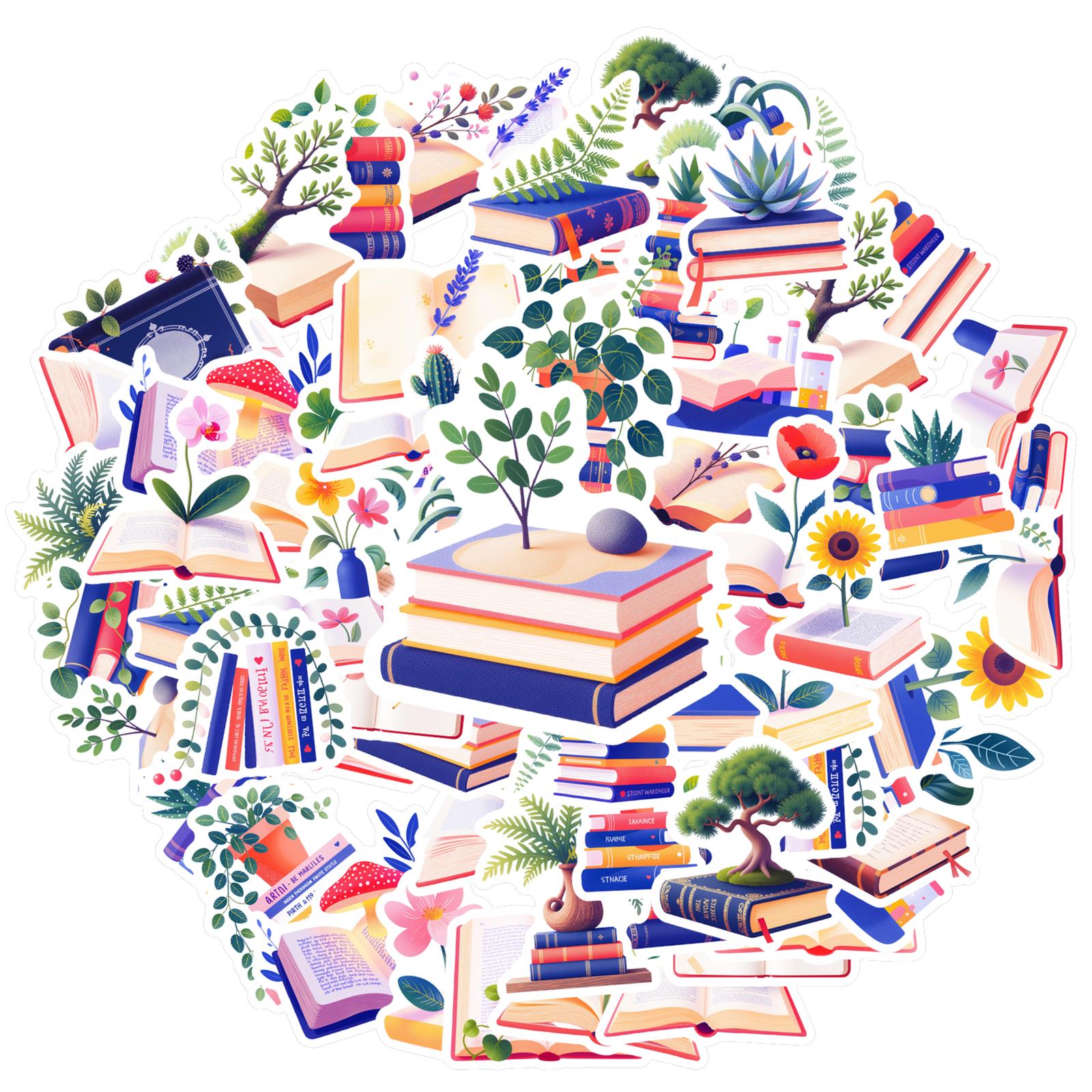 35-100pcs Enchanting Book Plant Stickers Graffiti Decals Phone Guitar Laptop Notebook Suitcase Waterproof Sticker
35-100pcs Enchanting Book Plant Stickers Graffiti Decals Phone Guitar Laptop Notebook Suitcase Waterproof Sticker