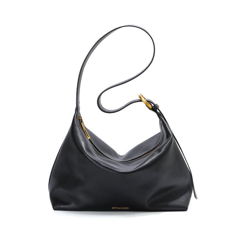 Hobo bag premium soft cowhide tote bag large capacity women lazy loose leather shoulder commuter bag messenger bag 35*17*24cm чорний
Hobo bag premium soft cowhide tote bag large capacity women lazy loose leather shoulder commuter bag messenger bag 35*17*24cm чорний