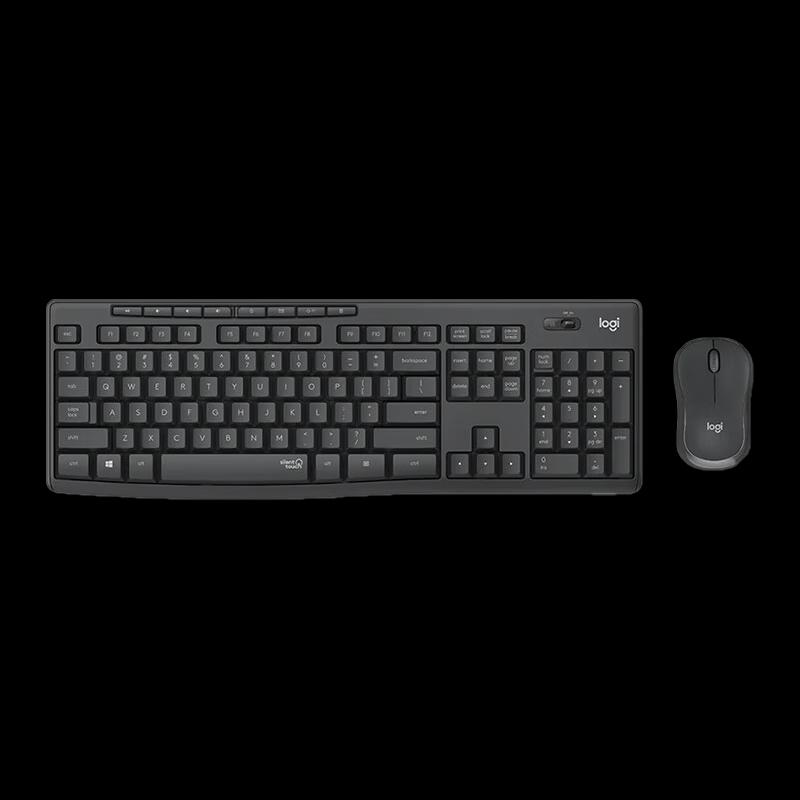 Logitech MK295 Silent Wireless Keyboard and Mouse Combo
Logitech MK295 Silent Wireless Keyboard and Mouse Combo