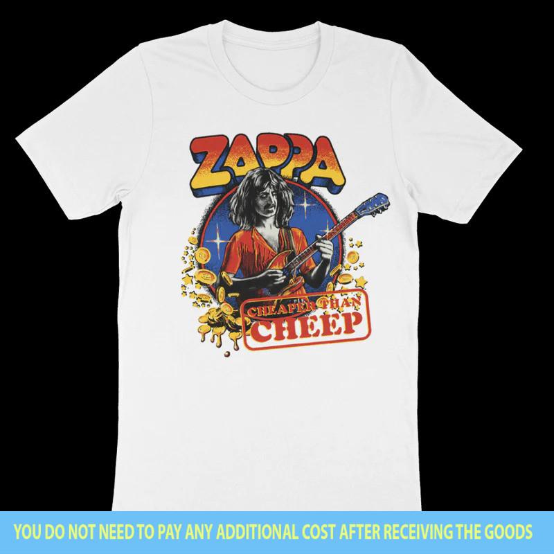 Rare Hot Frank Zappa Cheaper Than Cheep White S-5XL Shirt AA562 Unisex T-Shirt L
Rare Hot Frank Zappa Cheaper Than Cheep White S-5XL Shirt AA562 Unisex T-Shirt L