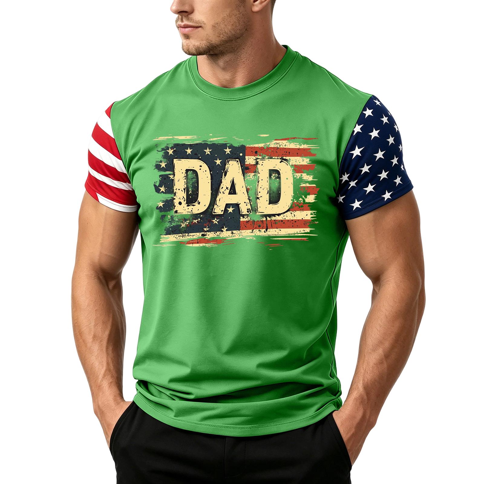 Men s Loose Fit Short Sleeve T Shirt with Flag Print Casual Summer Daily Wear Comfortable Breathable Fabric XL
Men s Loose Fit Short Sleeve T Shirt with Flag Print Casual Summer Daily Wear Comfortable Breathable Fabric XL