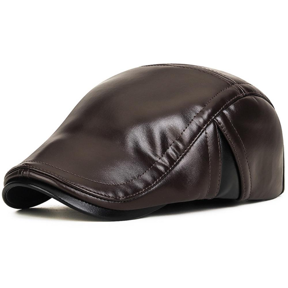 HT4925 Mens Beret New Thick Warm Winter Hat Men Fleece Lined Earflap Cap Retro Artist Painter Beret Hat Dad PU Leather Beret Cap 55-60cm Adjustable
HT4925 Mens Beret New Thick Warm Winter Hat Men Fleece Lined Earflap Cap Retro Artist Painter Beret Hat Dad PU Leather Beret Cap 55-60cm Adjustable