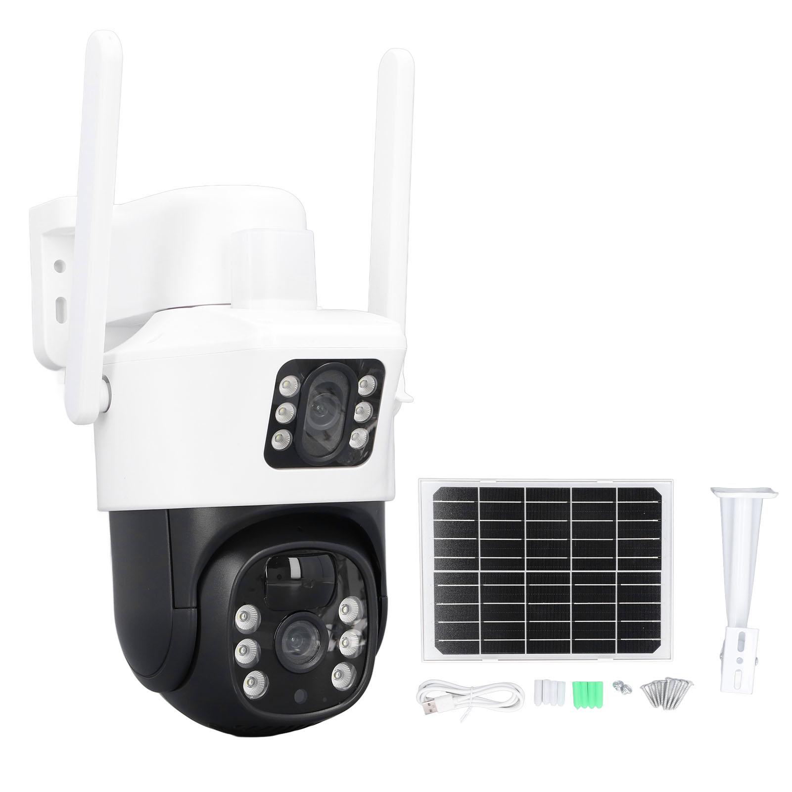 Solar Security Camera Wifi Wireless HD Night Vision PIR Motion Detection Surveillance Camera for
Solar Security Camera Wifi Wireless HD Night Vision PIR Motion Detection Surveillance Camera for