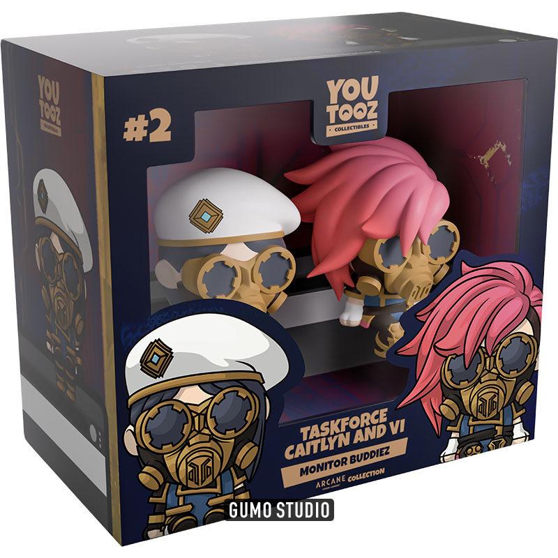 GUMO Authentic League Of Legends Arcane Vi Caitlyn Chibi Collectible Figures Youtooz Statue For LOL Game Fans Desktop Decoration
GUMO Authentic League Of Legends Arcane Vi Caitlyn Chibi Collectible Figures Youtooz Statue For LOL Game Fans Desktop Decoration