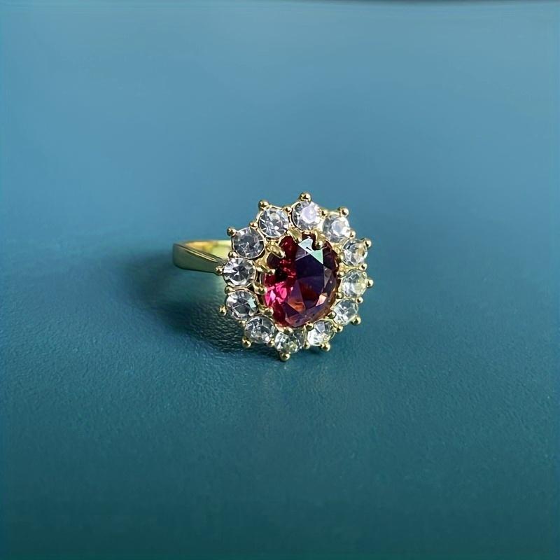 Vintage Style Luxury Synthetic February Birthstone Ring - 1PC Elegant Ladies Synthetic Zirconia Engagement Band for Romantic Wedding, Gift-Giving, Va 5
Vintage Style Luxury Synthetic February Birthstone Ring - 1PC Elegant Ladies Synthetic Zirconia Engagement Band for Romantic Wedding, Gift-Giving, Va 5