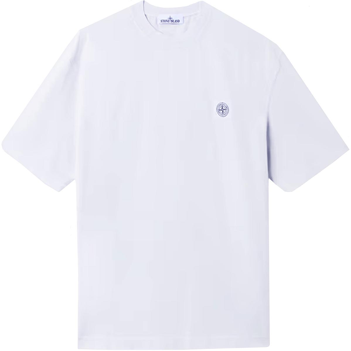 Stone Island Logo Crew Neck Short Sleeve T-Shirt Men Tops Light-Blue 2100034S0115-V0041 M
Stone Island Logo Crew Neck Short Sleeve T-Shirt Men Tops Light-Blue 2100034S0115-V0041 M