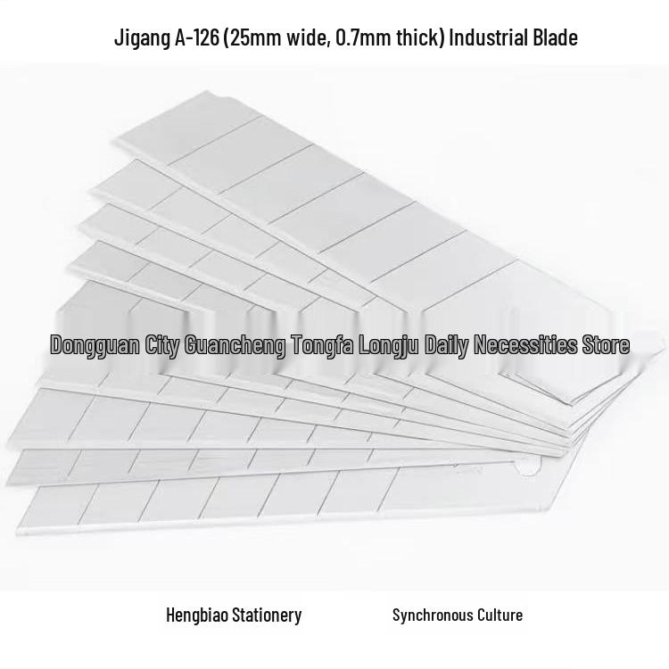Extra Large 60° Craft Knife Blades, 25mm Wide, 0.7mm Thick (10 pcs)
Extra Large 60° Craft Knife Blades, 25mm Wide, 0.7mm Thick (10 pcs)