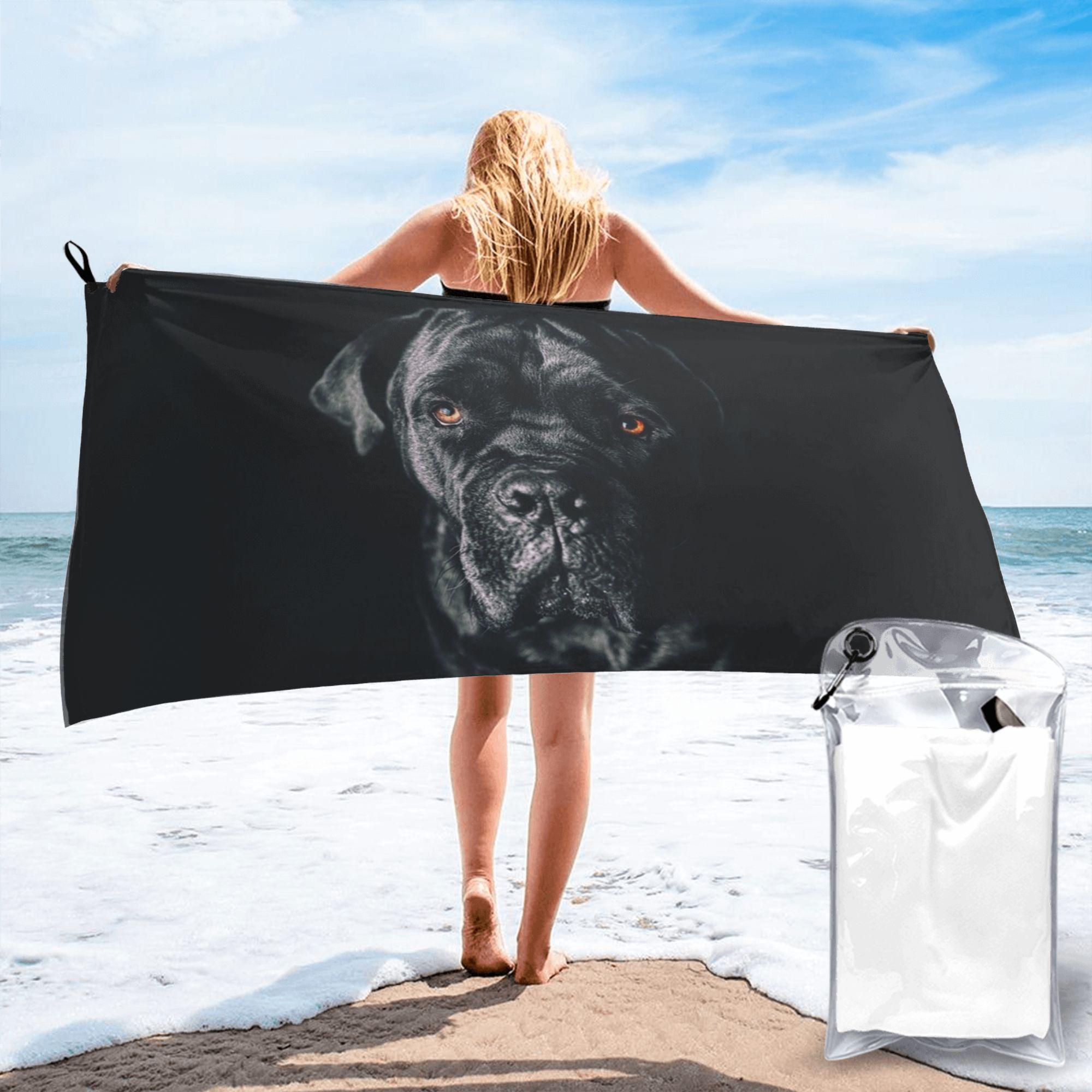 The art of dog Cane Corso - Italian Mastiff Beach Towel Soft Microfiber Quick Dry Absorbent Quick Towels For Bath W40*H60(CM)
The art of dog Cane Corso - Italian Mastiff Beach Towel Soft Microfiber Quick Dry Absorbent Quick Towels For Bath W40*H60(CM)