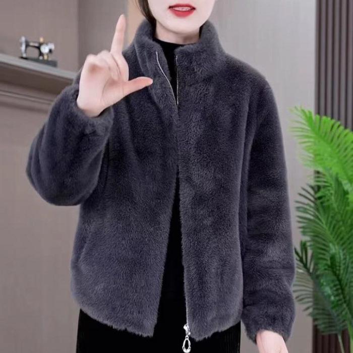 Women s Double-Sided Plush Flannel Coat - Stylish Winter Fashion for Middle-Aged Mothers 2XL
Women s Double-Sided Plush Flannel Coat - Stylish Winter Fashion for Middle-Aged Mothers 2XL