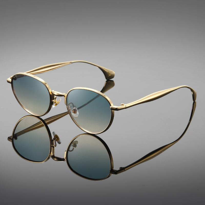 Fashion Star With The Same Light Luxury Retro Metal Sunglasses Old Money Wind Oval Frame Sunglasses Anti-Blue Light
Fashion Star With The Same Light Luxury Retro Metal Sunglasses Old Money Wind Oval Frame Sunglasses Anti-Blue Light