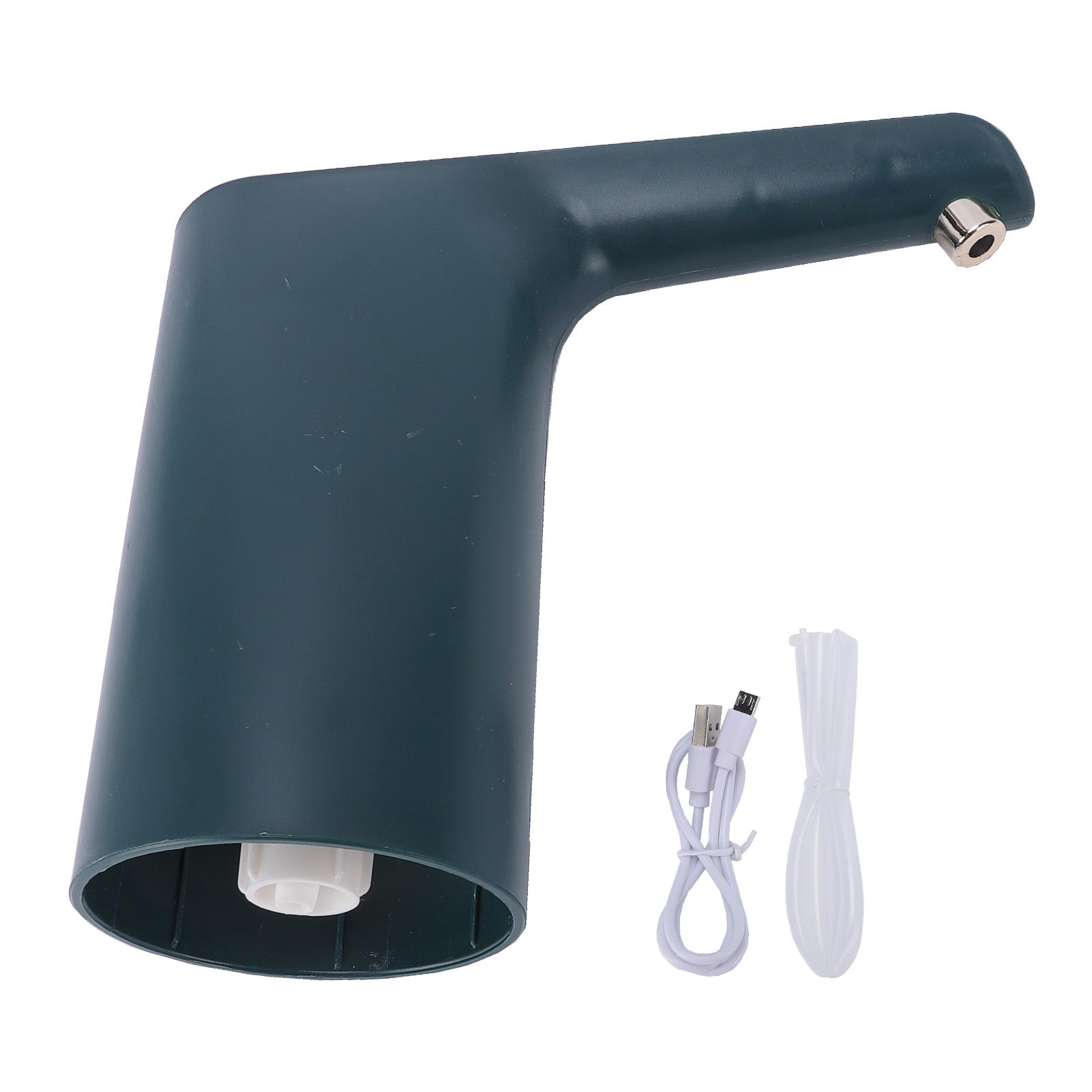 USB Charging Automatic Drinking Water Pump 3L min with 55cm Hose Smart Pumping Powerful Motor for Home Camping Office зелений
USB Charging Automatic Drinking Water Pump 3L min with 55cm Hose Smart Pumping Powerful Motor for Home Camping Office зелений