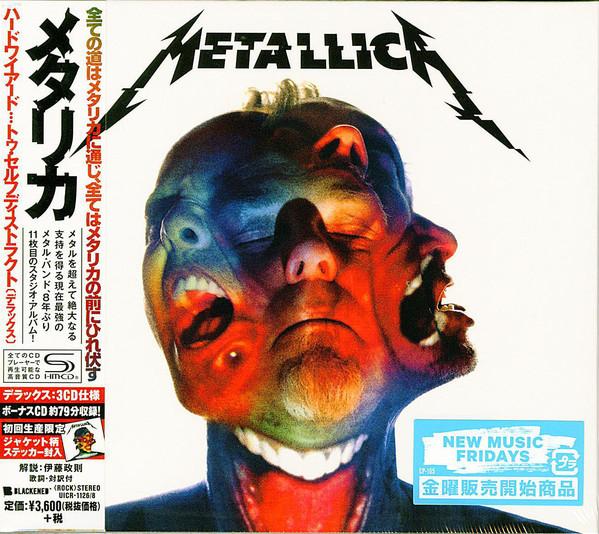 CD METALLICA Hardwired...To SelfDestruct Delux UICR11268 BLACKENED RECOR 2016 Japan Obi Metal
CD METALLICA Hardwired...To SelfDestruct Delux UICR11268 BLACKENED RECOR 2016 Japan Obi Metal