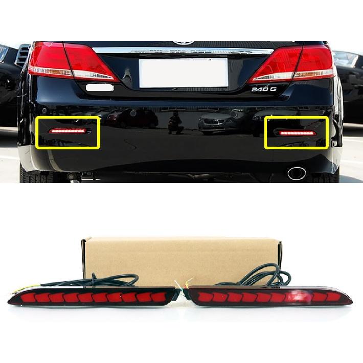 Светодиодные отражатели заднего бампера подходят для Toyota Camry Rav4 Sienna Avalon Venza Matrix Sienna Lexus Сборка заднего фонаря со светодиодными габаритами/стоп-сигналами/указателями поворота Red Lens Tail Lights
Светодиодные отражатели заднего бампера подходят для Toyota Camry Rav4 Sienna Avalon Venza Matrix Sienna Lexus Сборка заднего фонаря со светодиодными габаритами/стоп-сигналами/указателями поворота Red Lens Tail Lights