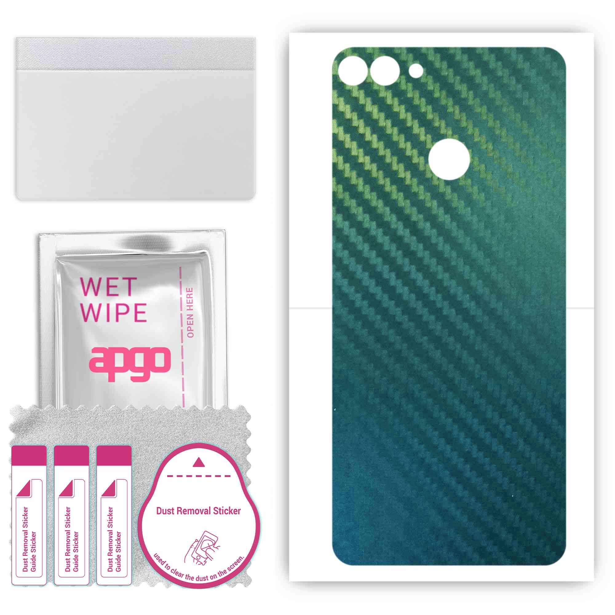 Apgo Protective Skin Sticker для задньої панелі, сумісний з Huawei Y9 (2018 р), Пакетна плівка, фольга, вініл - візерунок карбоновий хамелеон CAKA1
Apgo Protective Skin Sticker для задньої панелі, сумісний з Huawei Y9 (2018 р), Пакетна плівка, фольга, вініл - візерунок карбоновий хамелеон CAKA1