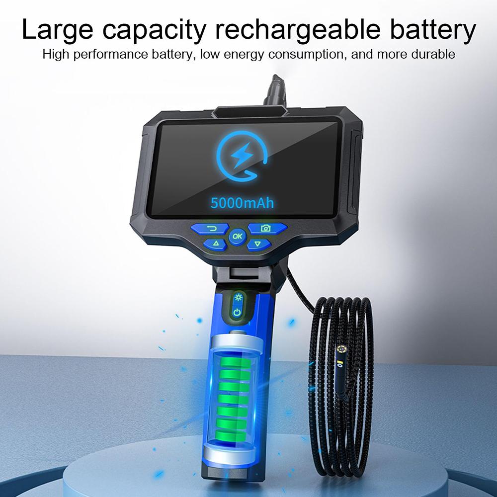 T28 Industrial Borescope with 4pcs Light 1m 7.9mm Dual Lens 5-inch 1080P Endoscope Snake Camera Type A
T28 Industrial Borescope with 4pcs Light 1m 7.9mm Dual Lens 5-inch 1080P Endoscope Snake Camera Type A