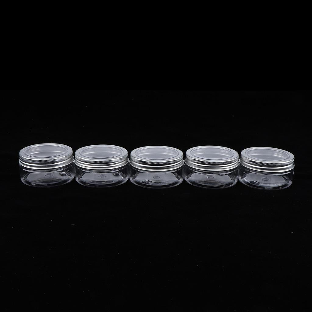 5 Empty Makeup Pot Jars, Gel Mask, 80ml
5 Empty Makeup Pot Jars, Gel Mask, 80ml