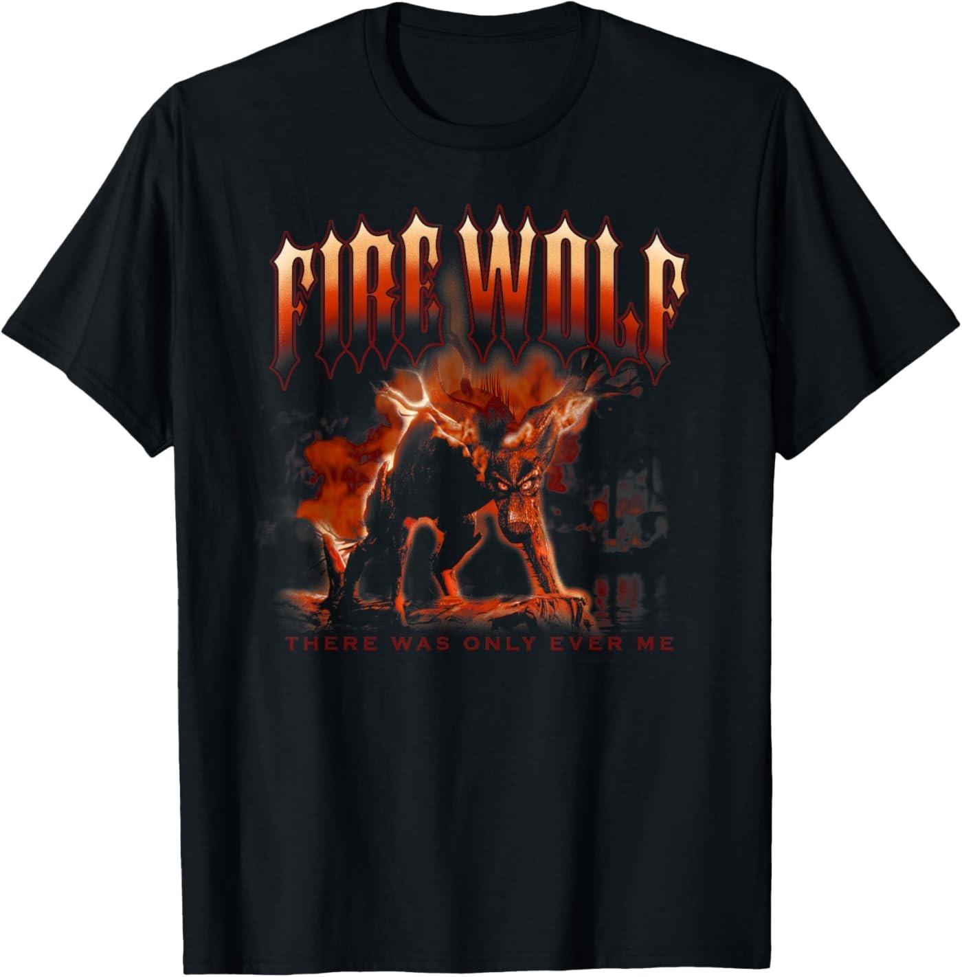 Fire Wolf There was Only Ever Me Metal Style Text T-Shirt 5XL різнокольоровий
Fire Wolf There was Only Ever Me Metal Style Text T-Shirt 5XL різнокольоровий