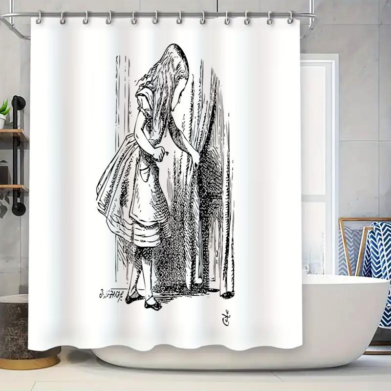 Vintage Gothic Horror Shower Curtain Skull Raven Victorian Dark Academia Home Decor Bathroom Set Spooky Halloween Wall Art W60H190(CM)-1 Pcs
Vintage Gothic Horror Shower Curtain Skull Raven Victorian Dark Academia Home Decor Bathroom Set Spooky Halloween Wall Art W60H190(CM)-1 Pcs