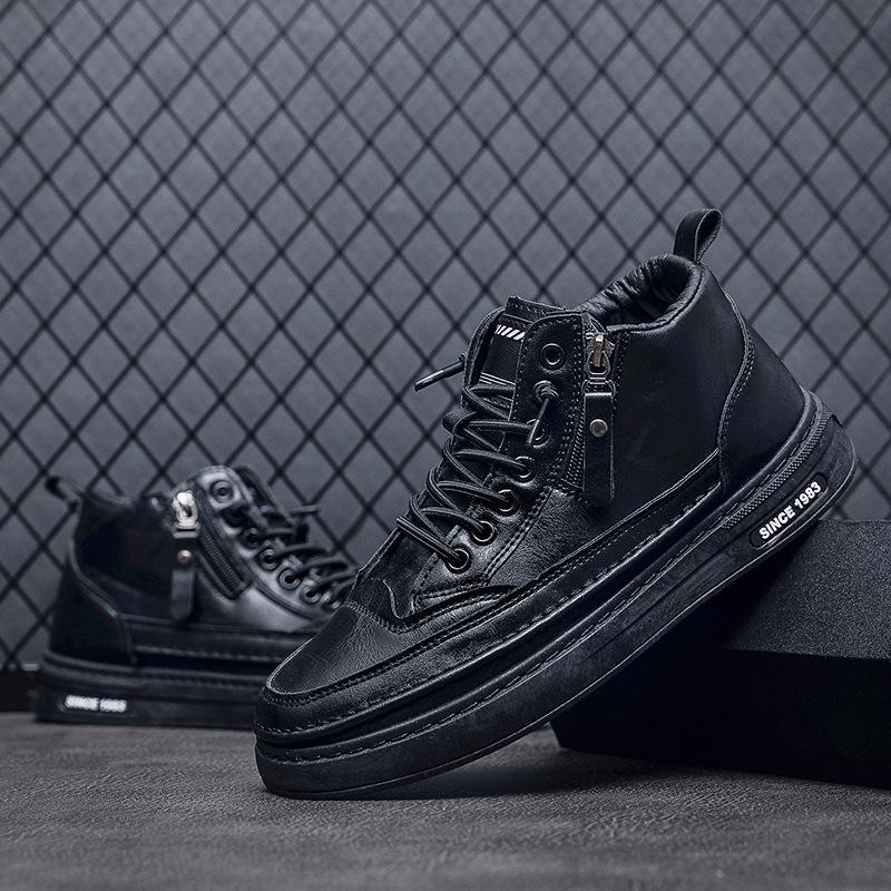 Мужская обувь осень новая обувь Мартина с высоким верхом повседневные кеды модные универсальные черные рабочие ботинки спортивная повседневная обувь мужская 44 чёрный
Мужская обувь осень новая обувь Мартина с высоким верхом повседневные кеды модные универсальные черные рабочие ботинки спортивная повседневная обувь мужская 44 чёрный