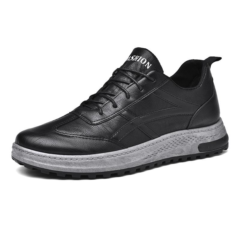 Men s Autumn Fashion PU Lace-Up Low-Top Casual Shoes 39 чорний
Men s Autumn Fashion PU Lace-Up Low-Top Casual Shoes 39 чорний