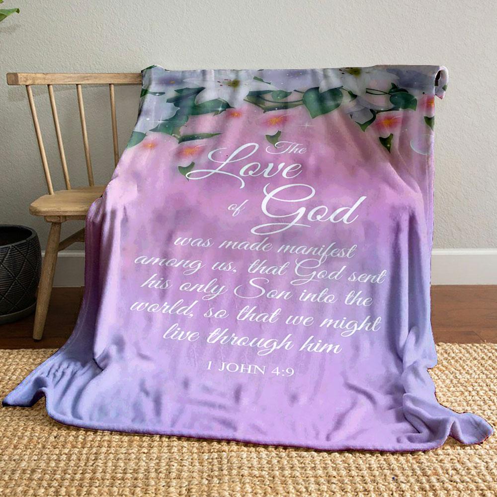 The Love of God Themed Flower Print Blanket Printed Blanket for Living Room Bed Couch lunch break Soft Cozy Blanket for Friend s festival Gift 80cm x 120cm
The Love of God Themed Flower Print Blanket Printed Blanket for Living Room Bed Couch lunch break Soft Cozy Blanket for Friend s festival Gift 80cm x 120cm