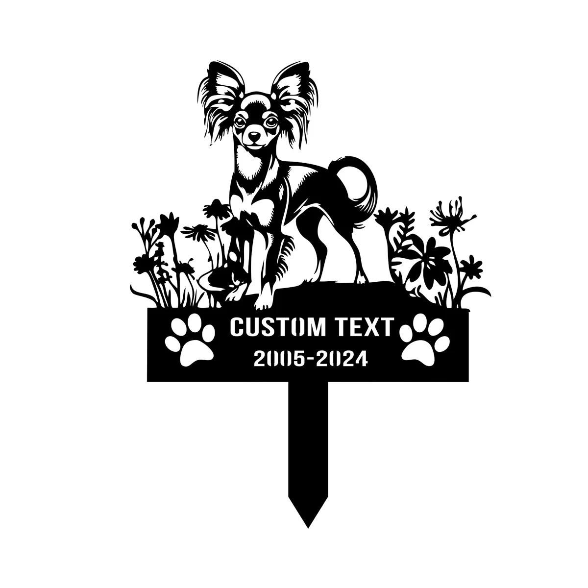 Personalized Garden Memorial Metal Stake for Dog, Outdoor Rustproof Iron Decorative Sign
Personalized Garden Memorial Metal Stake for Dog, Outdoor Rustproof Iron Decorative Sign