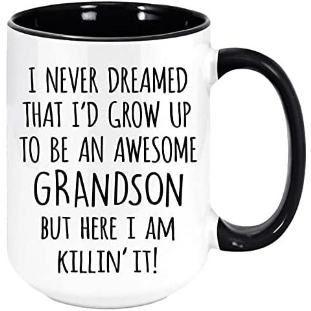Grandson ceramic coffee mug tea cup 301-400ml
Grandson ceramic coffee mug tea cup 301-400ml