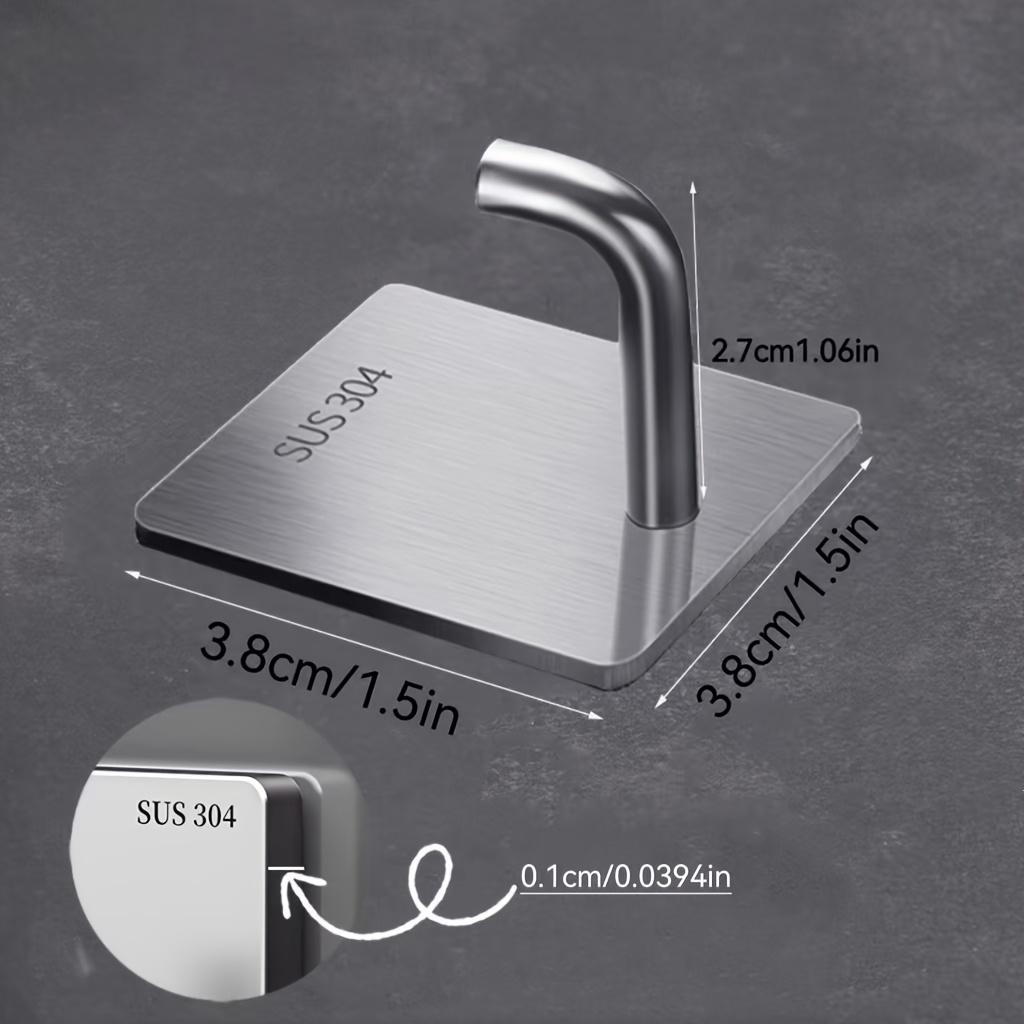 SUS304 Модные крючки из нержавеющей стали с клейкой основой, Сверхпрочные вешалки для полотенец/одежды, Настенное крепление без сверления для ванной комнаты
SUS304 Модные крючки из нержавеющей стали с клейкой основой, Сверхпрочные вешалки для полотенец/одежды, Настенное крепление без сверления для ванной комнаты