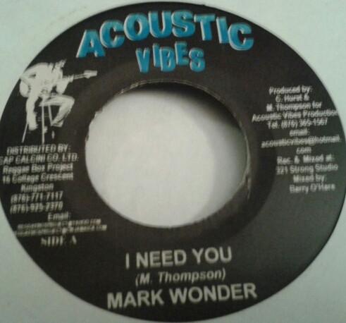 7-дюймовая пластинка MARK WONDER - I Need You NONE Acoustic Vibes 2003 Ямайка Регги, Ска и Даб Б/У
7-дюймовая пластинка MARK WONDER - I Need You NONE Acoustic Vibes 2003 Ямайка Регги, Ска и Даб Б/У