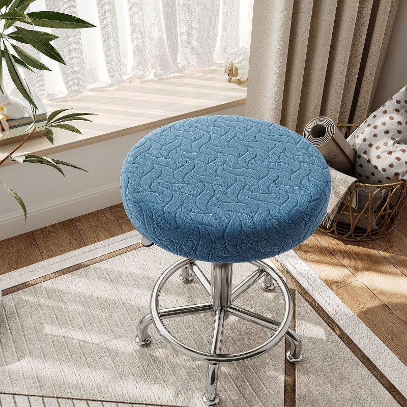 Jacquard Chair Cover Wrinkle Resistant Machine Washable Skin-Friendly Snug Fit Seat Cover Odorless Elastic Round Stool Protector 1 piece
Jacquard Chair Cover Wrinkle Resistant Machine Washable Skin-Friendly Snug Fit Seat Cover Odorless Elastic Round Stool Protector 1 piece