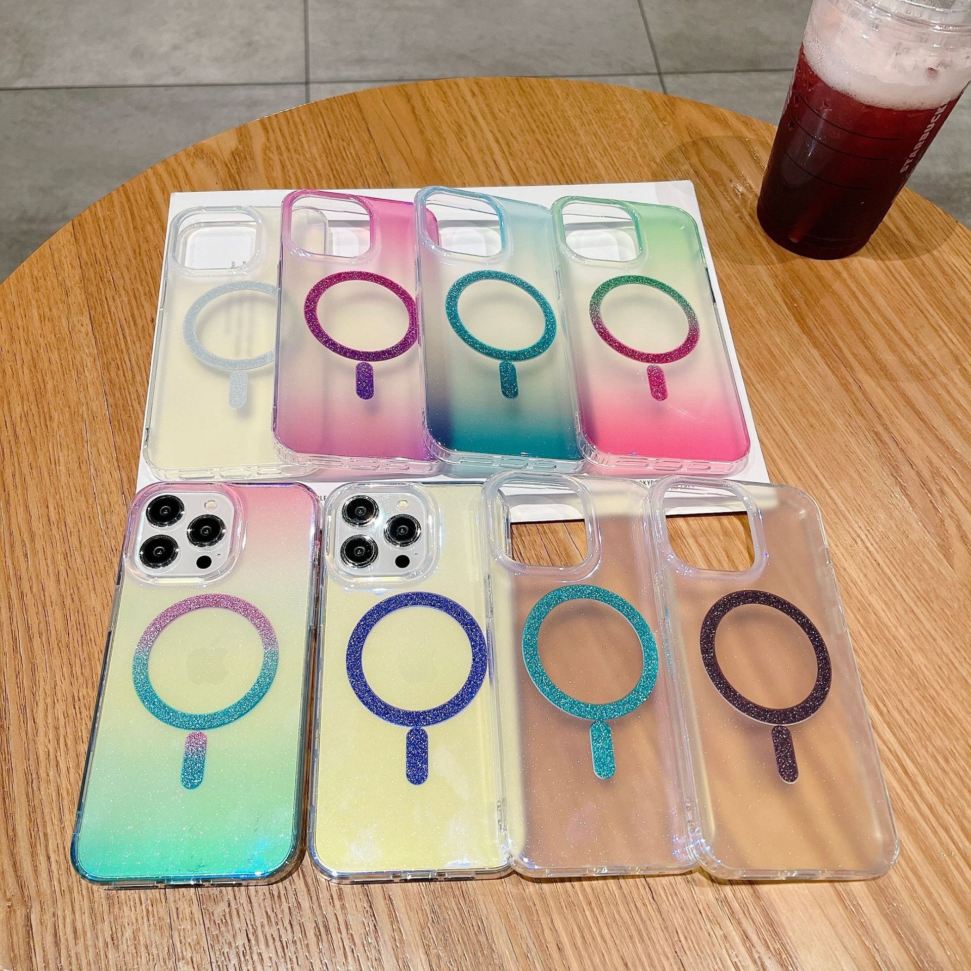 IPhone 15/16 Magic Diamond Blu-ray Powerful Magnetic Suitable for Apple 14 Mobile Phone Case Gradient Frosted Transparent Case iPhone11
IPhone 15/16 Magic Diamond Blu-ray Powerful Magnetic Suitable for Apple 14 Mobile Phone Case Gradient Frosted Transparent Case iPhone11