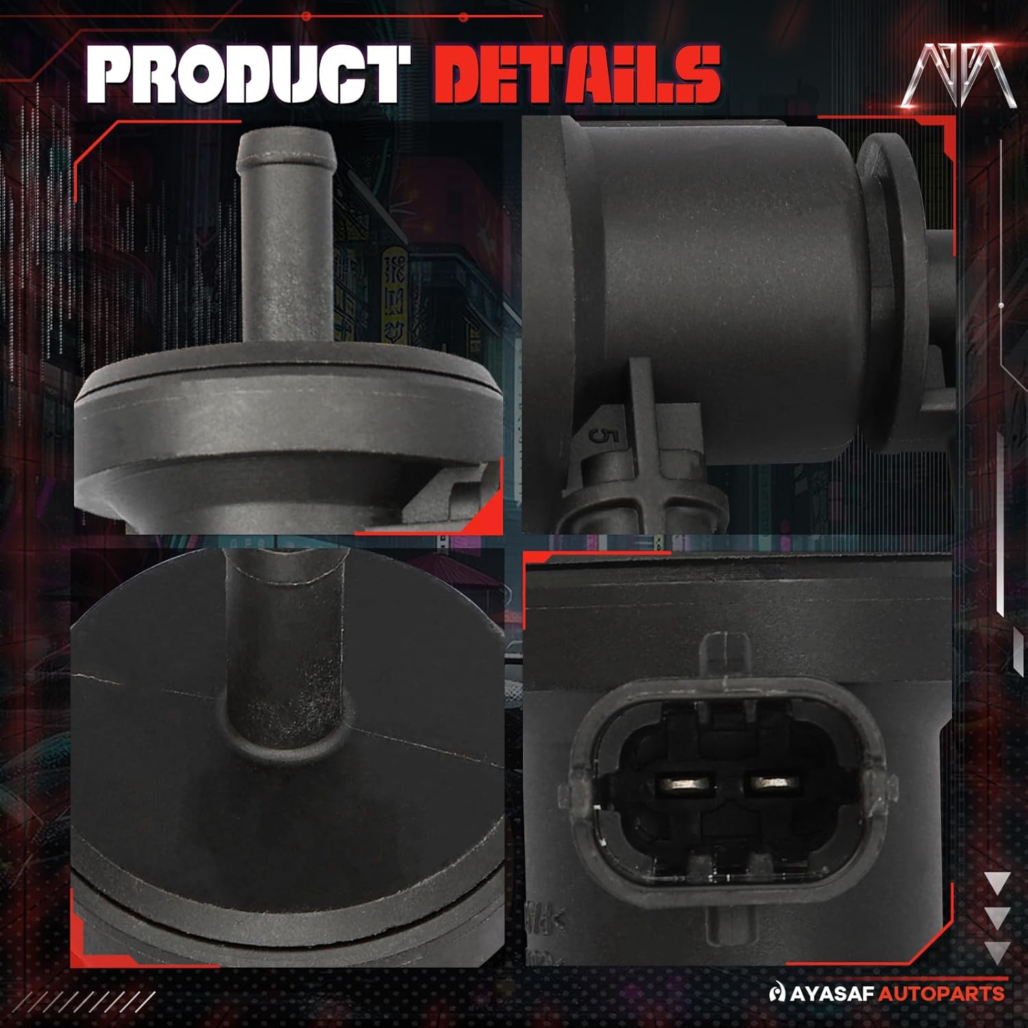 MAYASAF 911-390 Vapor Canister Purge Valve fits for Kia 2010-2012 Soul Base/Lx/Exclaim/Sx Hatchback
MAYASAF 911-390 Vapor Canister Purge Valve fits for Kia 2010-2012 Soul Base/Lx/Exclaim/Sx Hatchback
