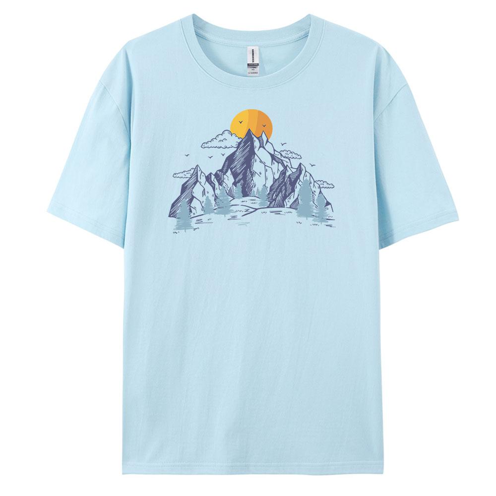 Mountain Mens Casual Shortsleeved Tshirt with 100 Cotton Fashion print Tees oversize 3XL
Mountain Mens Casual Shortsleeved Tshirt with 100 Cotton Fashion print Tees oversize 3XL