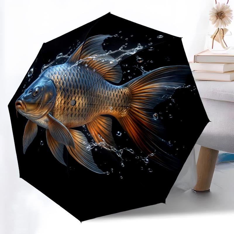Koi Fish Printed Umbrella, Auto Open-Close 8-Rib Umbrella for Outdoor Adventures, Ideal Birthday Gift
Koi Fish Printed Umbrella, Auto Open-Close 8-Rib Umbrella for Outdoor Adventures, Ideal Birthday Gift