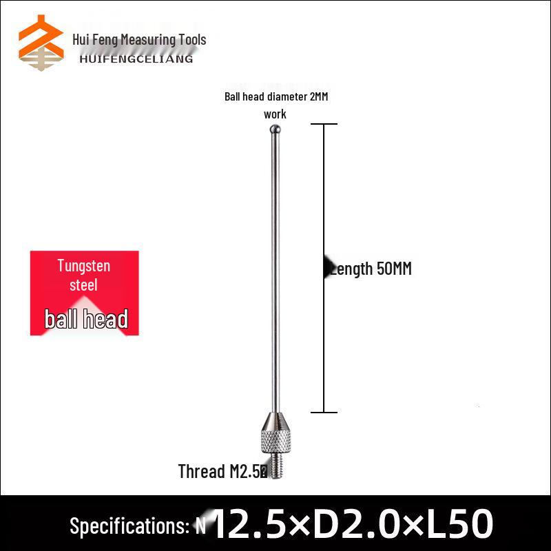 Ruby Dial Indicator with Extended Tungsten Steel Measuring Head
Ruby Dial Indicator with Extended Tungsten Steel Measuring Head