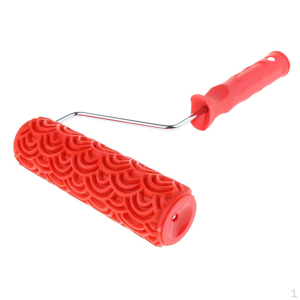 7inch Scale Pattern Embossed Painting DIY with Plastic Handle
7inch Scale Pattern Embossed Painting DIY with Plastic Handle