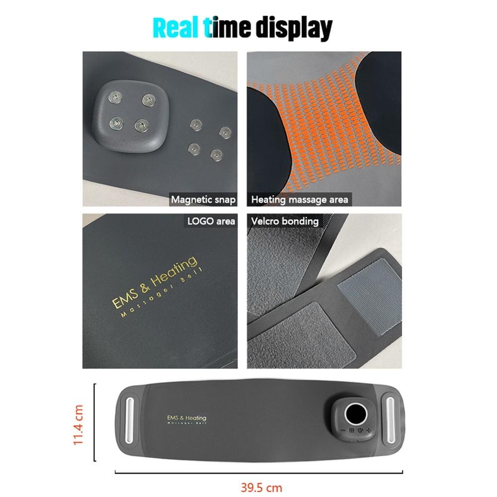 Электрический EMS массажер для живота с подогревом, сжигатель жира, фитнес, пояс для похудения, талия, живот, снижение веса, тренировка, стимулятор мышц
Электрический EMS массажер для живота с подогревом, сжигатель жира, фитнес, пояс для похудения, талия, живот, снижение веса, тренировка, стимулятор мышц