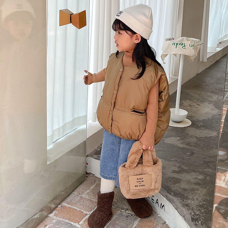 Children s Korean-Style Down Cotton Vest: Warm, Thick, Fashionable Autumn/Winter Outerwear for Boys and Girls 120 (Height 100-110CM) хаки
Children s Korean-Style Down Cotton Vest: Warm, Thick, Fashionable Autumn/Winter Outerwear for Boys and Girls 120 (Height 100-110CM) хаки