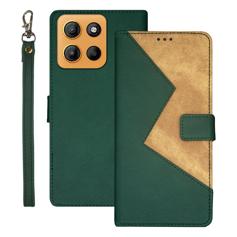 For Motorola Moto G15 4G Case Card Slots Splicing Color Leather Phone Cover Green
For Motorola Moto G15 4G Case Card Slots Splicing Color Leather Phone Cover Green